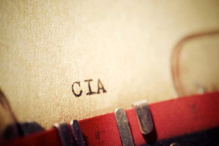 2280630753 featured image Typewriter typing paper with CIA letters visible