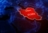 Dangerous Chaos: Iranian Leaders Battling Each Other Map highlighting Iran with Tehran marked.