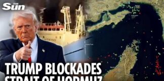 Trump says US Navy will BLOCKADE Strait of Hormuz and