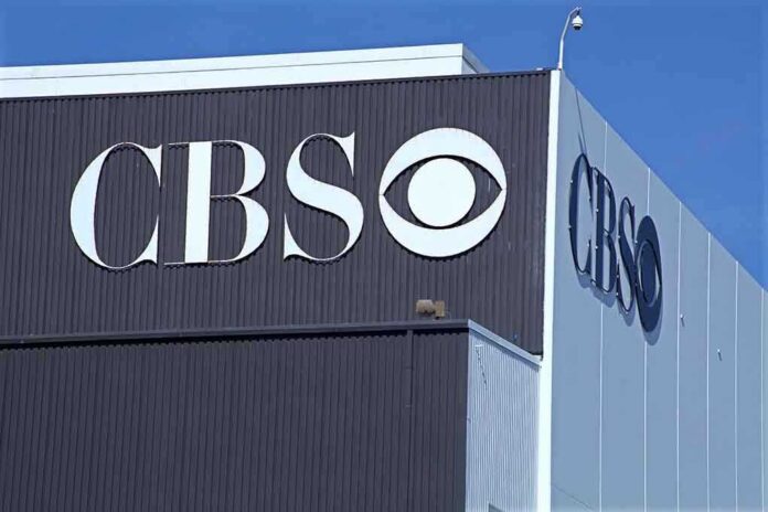 shutterstock_1491307553 (2).jpg Exterior view of the CBS building with its logo prominently displayed