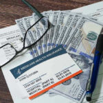 Trump’s Bold Move — MAJOR MEDICARE Drug Shift Medicare card glasses pen money on wooden table