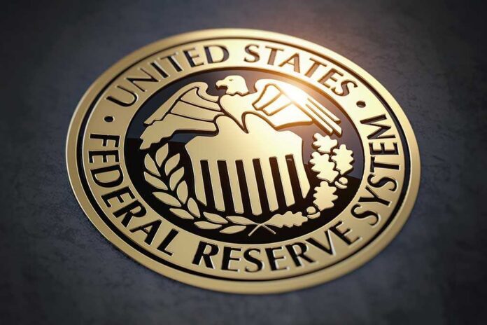 Symbol,Of,Fed,Federal,Reserve,Of,Usa.,3d,Illustration Seal of the United States Federal Reserve System