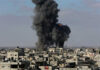 Iran Fires 97 Missiles and 283 Drones at Kuwait — 4 Soldiers Dead Large explosion over a crowded urban area.