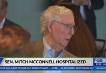 Power Vacuum Whispers Swirl In Washington Former Senate leader Mitch McConnell is in the hospital, but little more information is known