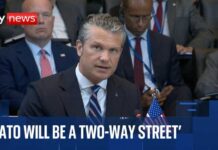U.S. Dues Tied To Europe’s Spine Pete Hegseth criticises NATO allies over Iran war and defence spending