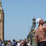 Europe swelters in hot weather and UK gets a red alert for extreme heat