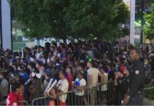 Secret Service security at MSG for Game 3 of NBA Finals
