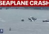 Wing Snaps Mid-Landing — Panic On The River Seaplane makes hard landing into East River