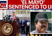 Mexican drug kingpin 'El Mayo' sentenced to life in prison