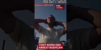 Tony Romo arrest body camera video