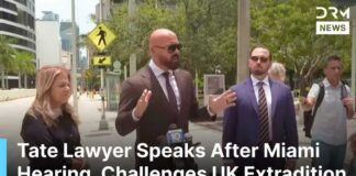 Andrew Tate's Lawyer Challenges UK Extradition, Demands Evidence After Miami Hearing | AB1N