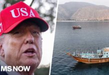 U.S. and Iran exchange strikes after ship struck in Strait of Hormuz amid peace talks