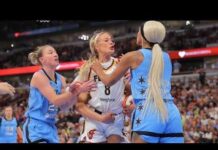 AG Demands Charges Over Routine Foul DiJonai Carrington EJECTED After Hard Foul on Sophie Cunningham