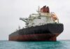 Tankers U-Turn As Missiles Loom Large oil tanker anchored in calm sea