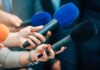 Shock Teaser: Was Jesus Branded A Drunkard? Reporters holding colorful microphones