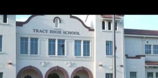 Tracy High football coach arrested after phone found recording students in locker room