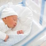 Prosecutors Deal Away Murder In Baby Case Newborn baby sleeping in hospital bassinet