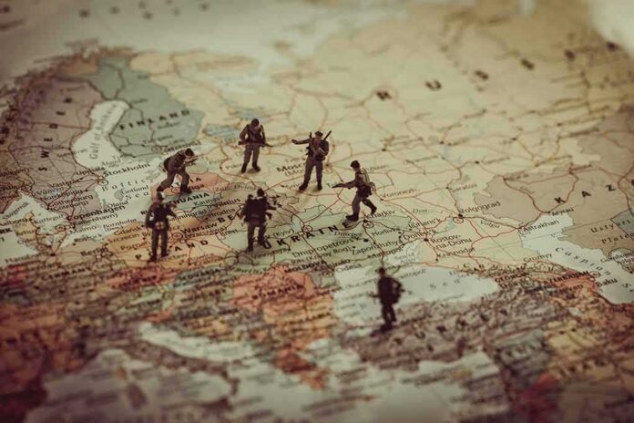 shutterstock_1009265824-1 Toy soldiers on a map of Eastern Europe