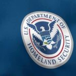 Bill Would Replace Department Of Homeland Security U.S. Department of Homeland Security seal on blue fabric