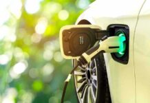Ferrari’s SHOCKING Electric Leap! Electric car charging port with plugged-in cable