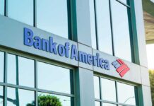 9 Major Banks Exposed in Federal Report Bank of America branch exterior with logo on glass building